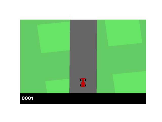 DQN agent navigating the CarRacing-v2 environment